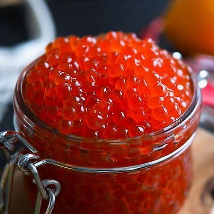 Икра кеты зернистая Камчатка 200 гр.