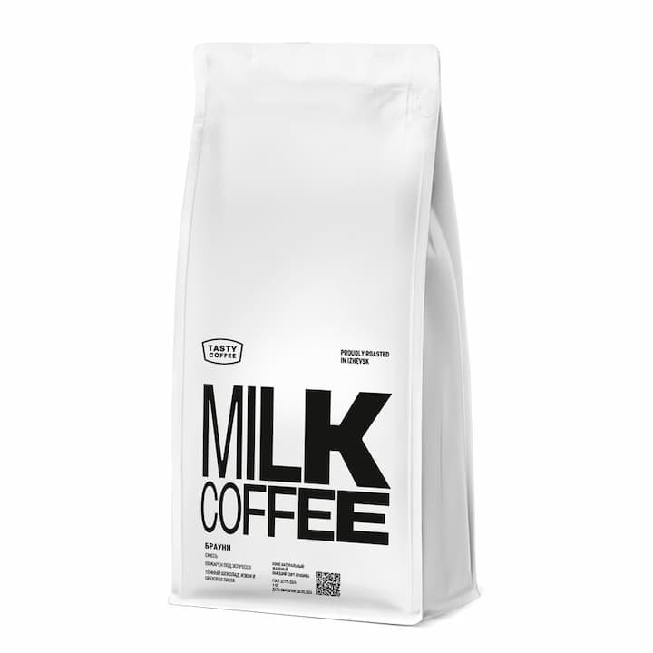 Кофе Tasty Coffee Брауни, в зернах, 1 кг.